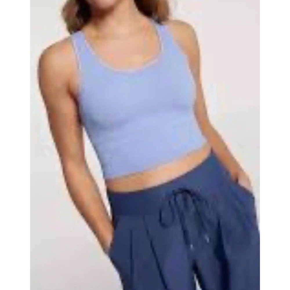 CALIA WOMENS SEAMLESS BRAMI LOW SUPPORT TANK SPORTS BRA WORKOUT WOMENS SZ-S NWT